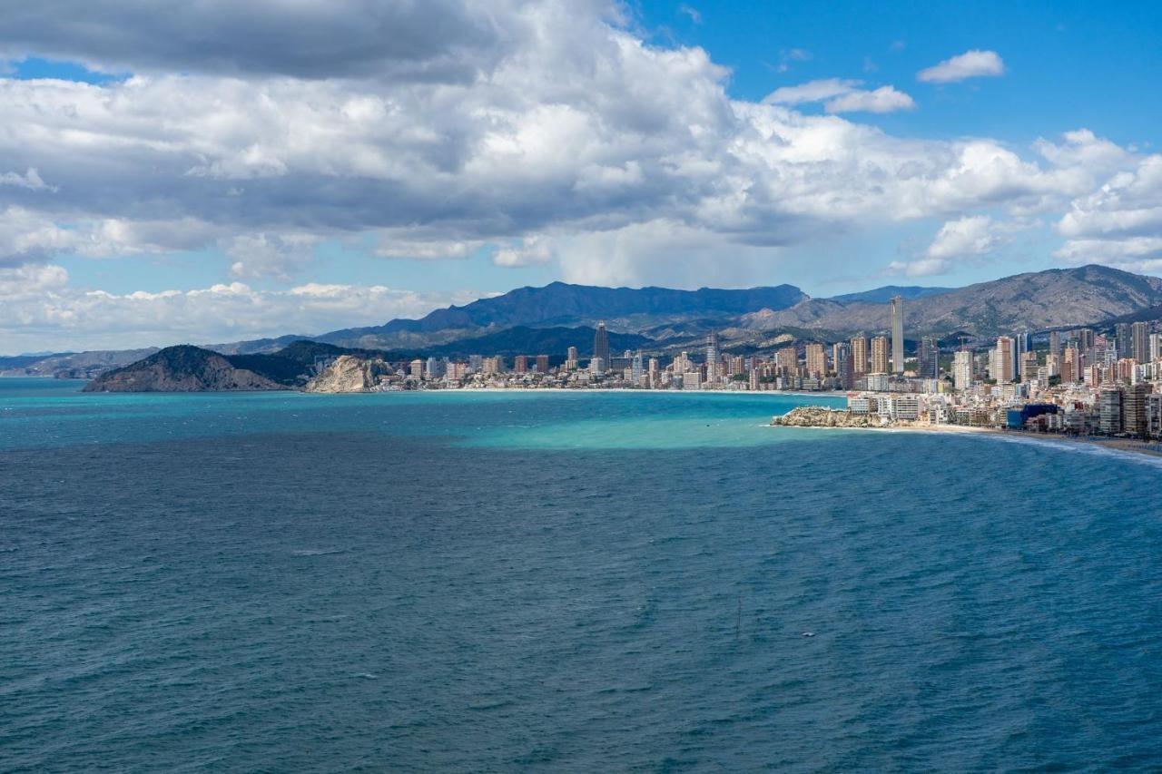 Apartamento Completo Vistas Don Miguel II Apartment Benidorm Bagian luar foto