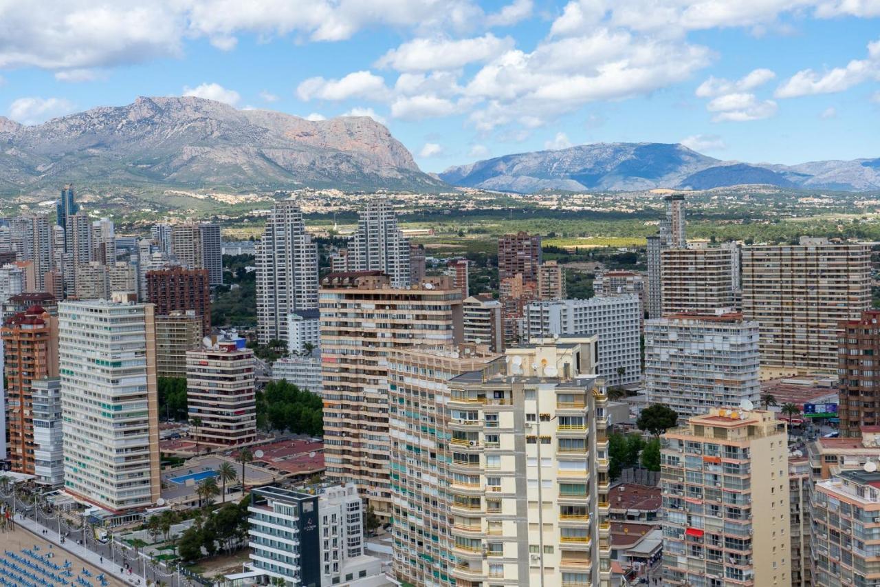 Apartamento Completo Vistas Don Miguel II Apartment Benidorm Bagian luar foto